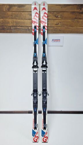 Atomic Redster FIS Doubledeck GS 180 cm Ski + Tyrolia 10 Bindings Winter Fun - Afbeelding 1 van 12