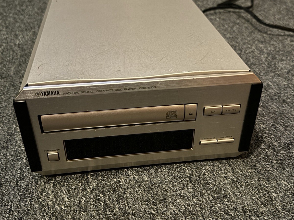Yamaha CDX-E100 CD Player Natural Sound Pianocraft S-Bit DAC