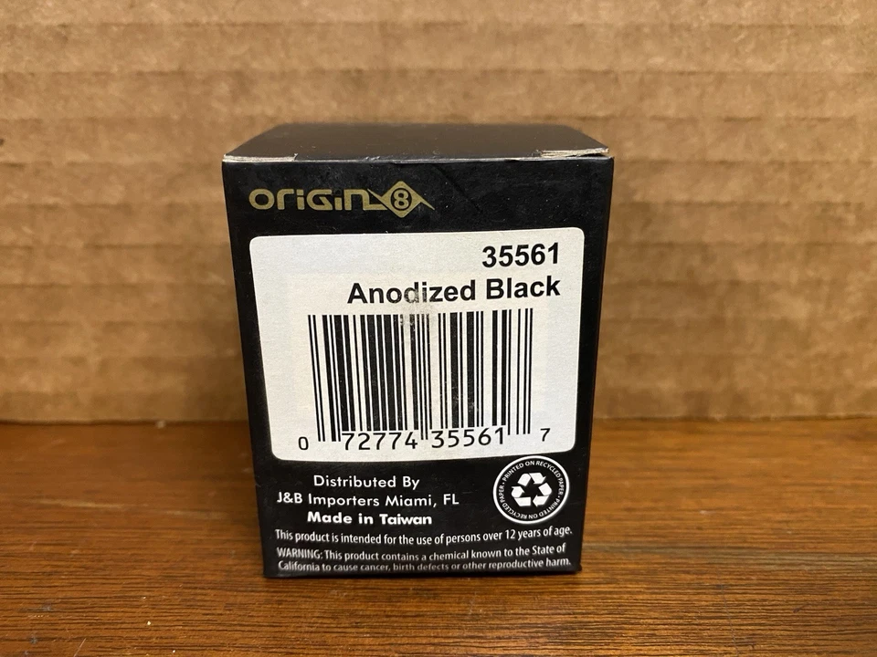 Auriculares de bicicleta Origin8 SSR Pro Pulsion sin rosca color negro anodizado Foto 3 de 4