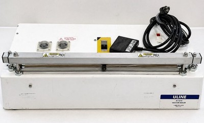 Uline H-1075 20'' Impulse Heat Sealer Vacuum Bag Sealing Machine Commercial