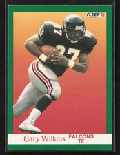 Gary Wilkins 1991 Fleer #211 Atlanta Falcons