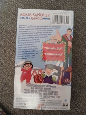 Eight Crazy Nights VHS Tape 2003 Adam Sandler New Sealed | eBay