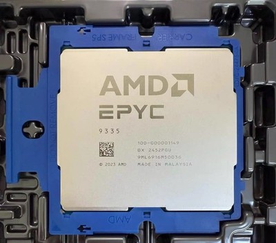 AMD EPYC 9535 SP5 64 cores 128 threads 2.4 -4.3GHz TDP 300W CPU