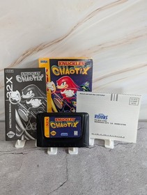 Knuckles Chaotix Sega 32X | CIB | Tested & Working | Very Good Condition