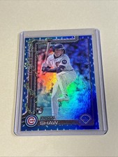 2025 Topps Holiday - Matt Shaw #H173 Blue Holiday Lights (RC)