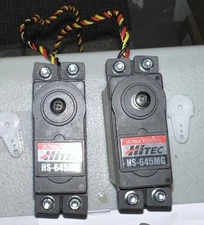 Hi-Tec HS-645MG High Torque Servo pair (2) Servos 