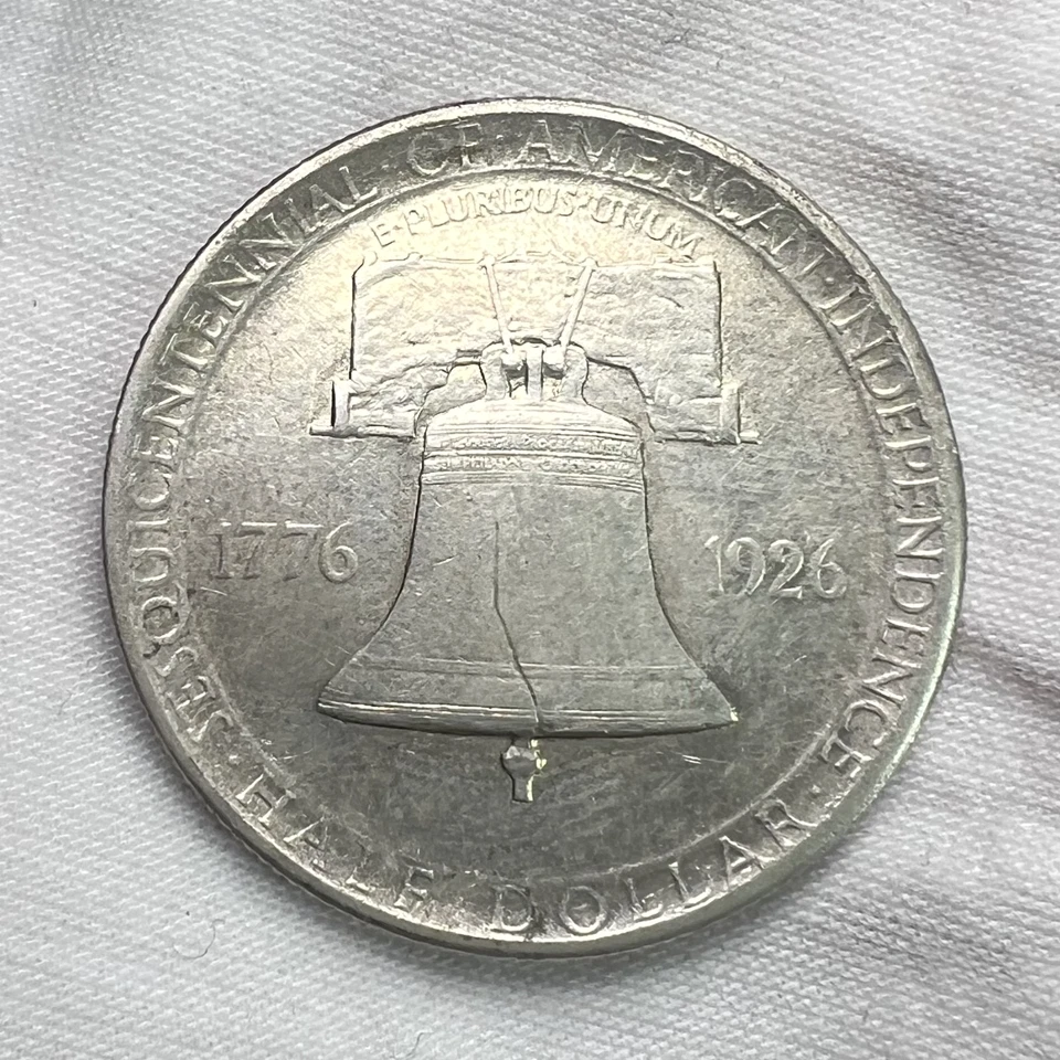 1926 Sesquicentennial Commemorative .50c Half Dollar Silver Coin - Image 2 of 3