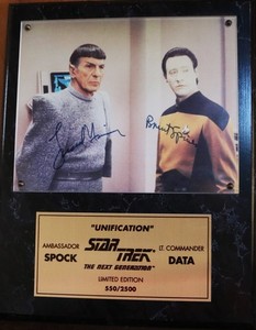 Star Trek Plaque | eBay