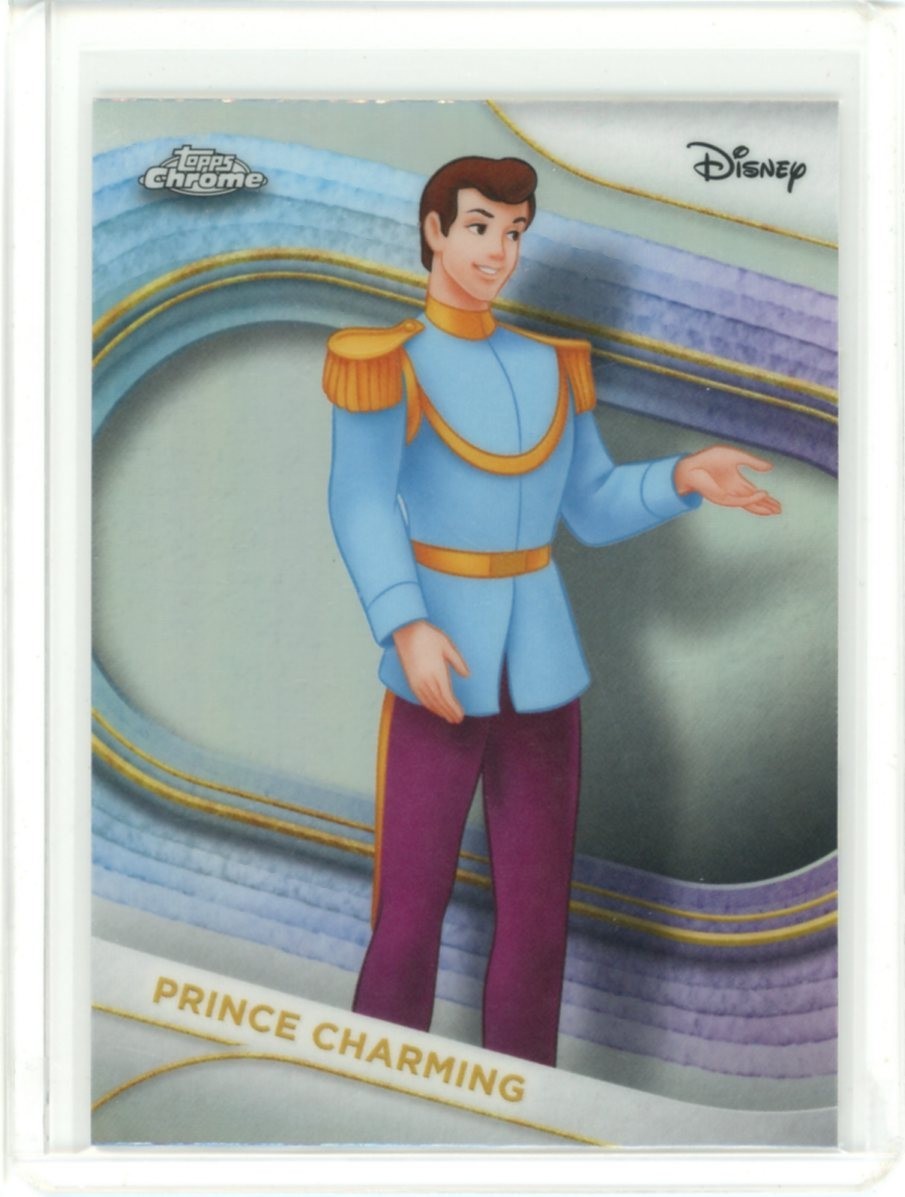 2025 TOPPS CHROME DISNEY REFRACTOR PRINCE CHARMING #76
