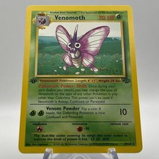 Venomoth [1st Edition] #29 Prices | Pokemon Jungle | Pokemon Cards