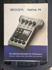 Zoom PodTrak P4 Portable Multitrack Podcast Recorder