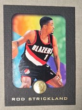 SkyBox 1995-96 E-XL Rod Strickland #69 Portland Trail Blazers NBA Card