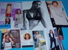 Christy Turlington Model 50 pc German Clippings Full Pages ADs