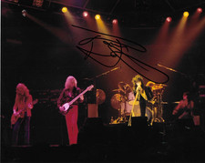* TOM HAMILTON * signed 8x10 photo * AEROSMITH * COA *