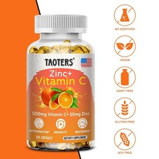 Zink-VitaminC-Kapseln für ein starkes Immunsystem und einen aktiven …