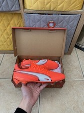 Image of Puma King Ultimate FG/AG Football Boots Glowing Red BNIB Size 9.5uk 108303-01