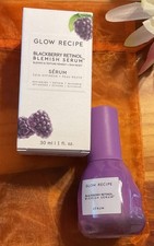 Glow Recipe Blackberry Retinol Blemish Serum Texture 30ml/1 Fl Oz New In Box