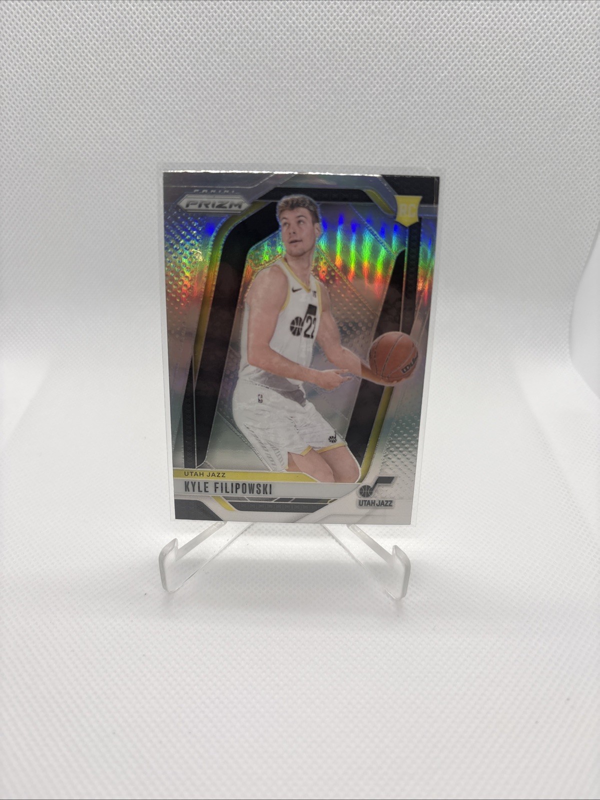 2024-25 Panini Prizm China Variation Silver #263 Kyle Filipowski RC Jazz j29