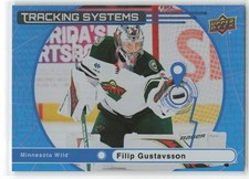 2025-26 Upper Deck Tracking Systems Filip Gustavsson #TS-30 Minnesota Wild