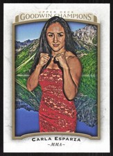 2017 Upper Deck Goodwin Champions Carla Esparza #27