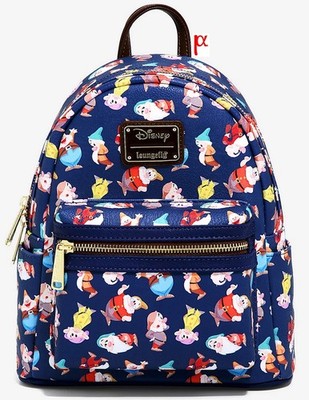 Loungefly Disney Snow White and the Seven Dwarfs Pose Mini Backpack Exclusive