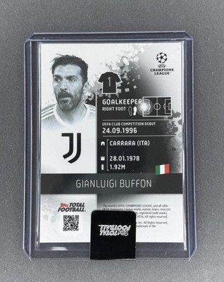 2024-25 topps total football Gianluigi Buffon /75 Iconic Numbers