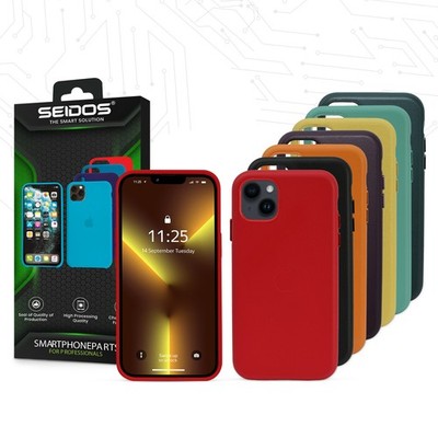 Leder Case für Original iPhone 13 / Mini / Pro / Max  Schutzhülle - in 20 Farben