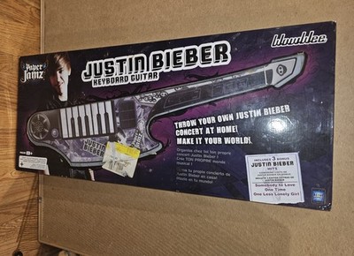 Wowwee Paper Jamz Justin Beber Keyboard and Guitar BRAND NEW Free Shipping!