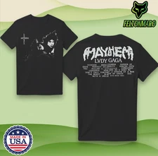 Lady Gaga Contrast Tracklist Two Sides Unisex T-Shirt
