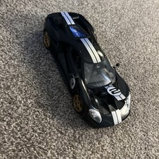 1:18 Maisto 2017 Ford GT Black Silver Striped Edition Euc #2