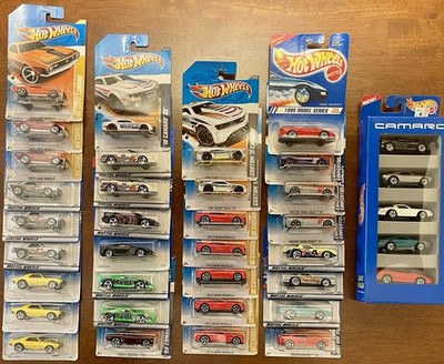Hot Wheels CHEVY CAMARO Lot Of 37-67-69, 93, 95, 10SS, '12ZLT, '71, Z28, Concept