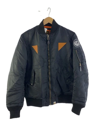 A BATHING APE (BAPE) Giacca A BATHING APE nera M usata