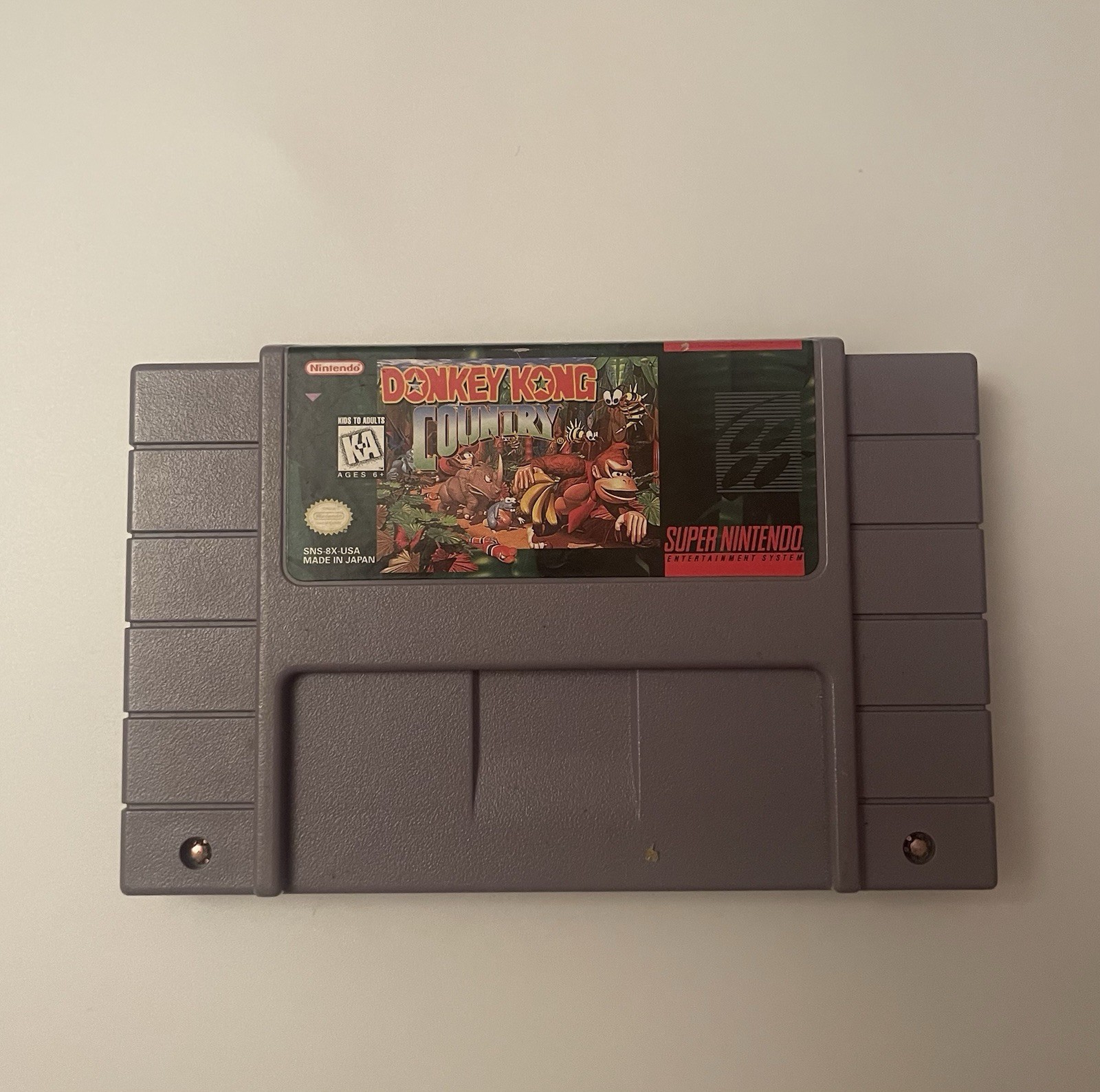Donkey Kong Country (Super Nintendo Entertainment System, 1994) Cartridge Only