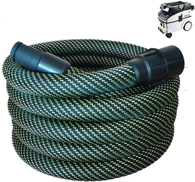 Dust Extractor Hose D27/32 X 5M(16.4 Ft) Compatible with Festool Vacuum, Compati