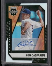 2021 Elite Extra #162 Ben Casparius Auto