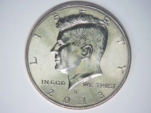 2013 P & D Kennedy Half Dollar Set BU Uncirculated Philadelphia Denver FS