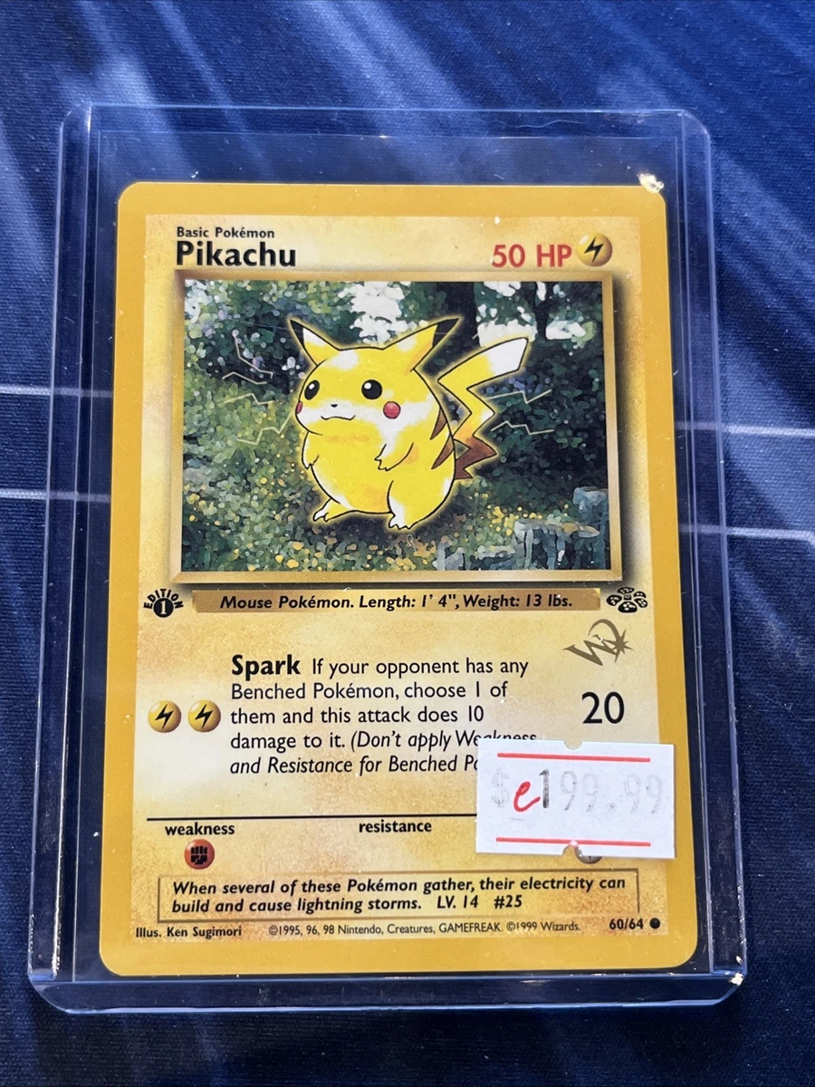 Pokémon Pikachu Pokémon TCG Jungle Individual Collectible Card