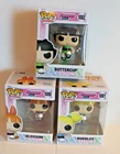 Funko Pop! Figure LOT Powerpuff Girls Blossom 1080 Bubbles 1081 & Buttercup 1082