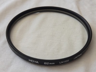 Original Hoya 82mm / 82E UV (U-V) Filter in User Condition