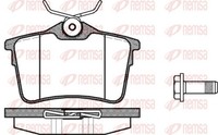 Remsa Bremsbelagsatz Scheibenbremse 1382.00 FüR Peugeot 308 Partner Sw CitroËN 1