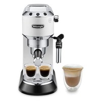 DeLonghi DEDICA EC685 W Espresso Coffee Maker, White, 15 BAR