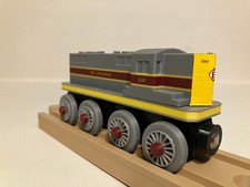 EMD GP9 Erie Lackawanna 1247 - Wooden Railroad Compatible, 3D Print