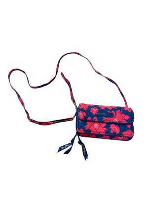 Vera Bradley All In One Crossbody Art Poppies For Phone Wristlet & Strap Retired