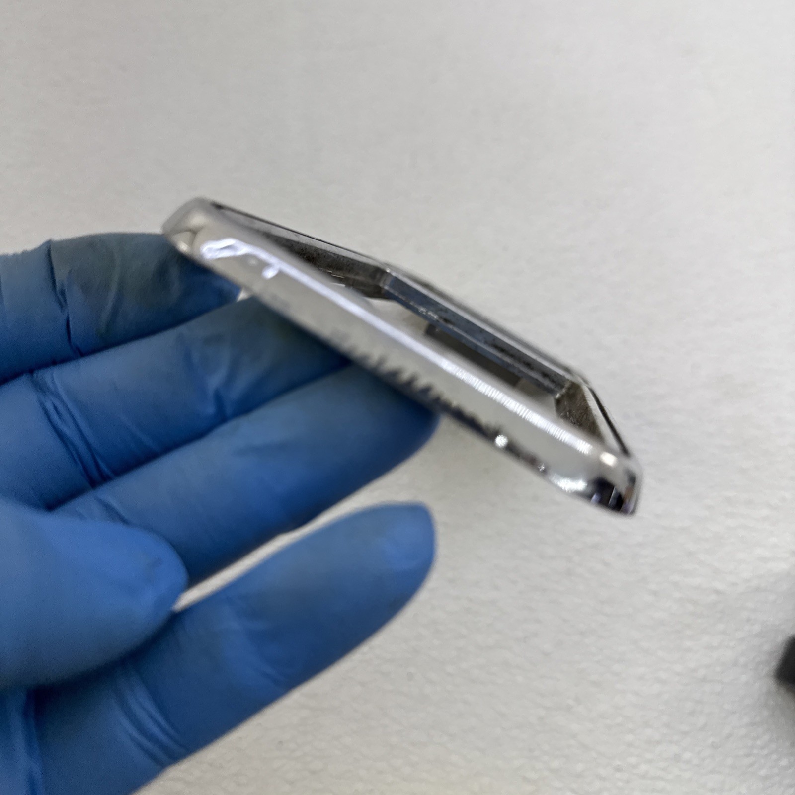 1984 - 1996 Jeep Cherokee XJ Door Handle Bezel ONLY  Chrome OEM 8955002154