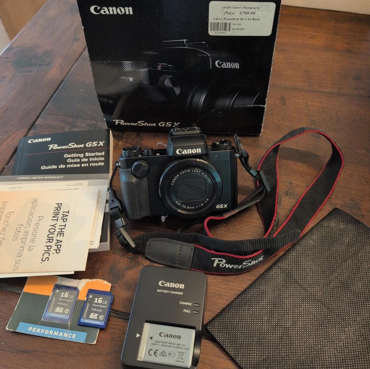 Preços baixos em Canon PowerShot G5 X Câmeras Digitais | eBay