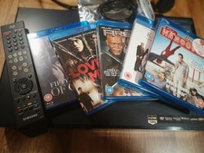 Samsung BD-P1500 Blu Ray Player 5 Blu Ray Films - Free P&P