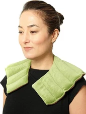 Hot or Cold Neck Wrap, Microwaveable Heating Pad for Shoulders, Calmin
