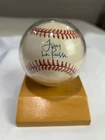 Tony La Russa HOF Signed Official American League Baseball in Display Case*Mint*