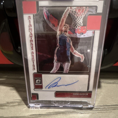 Panini 2022-23 Donruss Optic Signature Series Deni Avdija #SS-DAV Auto