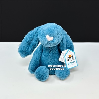 新品　 Bashful Mineral Blue Bunny Jellycat BASHFUL MINERAL BLUE BUNNY [SMALL] Soft Plush Toy NWT